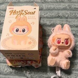 Authentic Pink Labubu Plush Toy